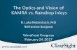 The Optics and Vision of KAMRA vs. Raindrop Inlays · KAMRA Case Report •49 Y/O with desired improved computer and reading vision without loss of distance •Pre-op MRx –OD (dominant):