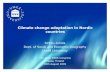 Climate change adaptation in Nordic countries con-esrs09-.pdf · Climate change adaptation in Nordic countries Sirkku Juhola ... Espoo, Helsinki Metropolitan Council, KUUMA-municipalities,