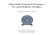 Substantially Equivalent Competency Assessment (SECA) …collegeofhomeopaths.com/uploads/1/2/4/8/124811910/substantially... · - Potency/Posology/Dosage Pre-assessment requirement