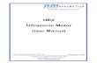 HR2 Ultrasonic Motor User Manual - koenn.co.jp · The HR2 motors are high precision ceramic motors. Designed and manufactured by Nanomotion, Ltd., the HR2 motors combine unlimited