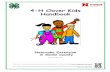 4 H Clover Kids Handbook - University of Nebraska–Lincoln Kids... · Welcome to the Clover Kids Program This handbook has been developed to give you an overview of the Clover Kids