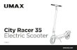 City Racer 35 Electric Scooter - b2b.cqe.cz -roller_hasznalat… · POWER FIGYELEM! A sérülések elkerülése érdekében mindig viseljen sisakot és védőfelszerelést. A roller