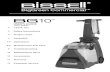 BigGreen Commercial€¦ · Your BISSELL Commercial Deep Cleaner-BG10 is well made, and we back it with a limited one year warranty. ... Use only manufacturer’s recommended attachments.