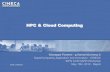 HPC & Cloud Computing · SuperComputing Application and Innovation - CINECA INFN CCR GARR Workshop May 15th, 2012 - Napoli . Agenda • Cloud Definition • Scalability vs. Performance