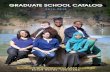 GRADUATE SCHOOL CATALOG - Southern University · GRADUATE SCHOOL CATALOG Southern University and A&M College BATON ROUGE, LOUISIANA 2014-2018