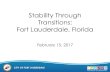 Stability Through Transitions: Fort Lauderdale, Florida Summit Documents/… · CITY OF FORT LAUDERDALE Strategic Plan Strategic Initiative Teams FL2Stat Commission Annual Action