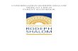 CONGREGATION RODEPH SHALOM MERCAZ LIMUD PARENT 2019. 9. 9.آ  Mitzvot and Middot (Jewish Values) â€“