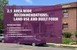 2.1 AREA WIDE RECOMMENDATIONS: LAND USE AND BUILT …...Apr 12, 2020  · Future land use and built form guidance is proposed using two organizational systems: Neighborhood Contexts