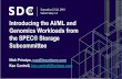 Introducing the AI/ML and Genomics Workloads from the SPEC ... · Previously known as SPEC SFS … being renamed to SPEC Storage An industry-standard storage solution benchmark used