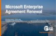 Microsoft Enterprise Agreement Renewal...1 day ago  · Microsoft Enterprise Agreement (EA) What does it cost? • 3-year total price is $1,372,037.52 • 3 annual payments of $457,345.84