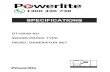 New DT series - Powerlite · 2020. 9. 10. · DT series DT15X5S-AU 50 Hz @ 1500rpm,3-phase/5-wiring 1Standards&Conditions DesignStandards Thedesignsandtheproductionsareinconformitywith: