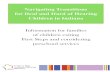 Navigating Transitions for Deaf and Hard of Hearing ... · Navigating Transitions for Deaf and Hard of Hearing Children in Indiana Information for families of children exiting First
