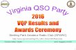 Sterling Park Amateur Radio Club (SPARC) · 2016. 6. 20. · • Meta-Analysis of the 2016 QSO Party • All Time High Scores • Description of Certificate • Award of Plaques .