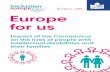 Number2/2020 Europe forus · Co-funded by the European Union Ambitions.Rights.Belonging. Contactusandshareyour self-advocacystories! Website: inclusion-europe.eu Email: secretariat@inclusion-europe.org
