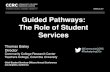 Guided Pathways: The Role of Student Servicescalcsso.org/wp-content/uploads/2018/11/Guided-Pathways-The-Role-of... · Guided Pathways College Clear roadmaps to career goals Intake
