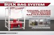 BULK BAG SYSTEM - Sudenga Industries · the bulk bag stand into a highly accurate scale system with funnel hopper. ¢ The bulk bags minor scale utilizes bulk bag frames for speed