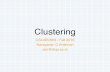 Clustering - Department of Computer Science & Engineeringcse.iitrpr.ac.in/ckn/courses/f2016/csl603/w14.pdf · • The loss function generally decreases with R Clustering CSL465/603