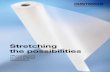 Stretching the possibilities · 2020. 6. 29. · Stretching the possibilities TPU elastomers for Film & Sheet applications. 2 HUNTSMAN POLYURETHANES: ELASTOMERS Experts in elastomers