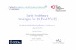 Safer Healthcare Strategies for the Real World€¦ · Safer Healthcare Strategies for the Real World Oxford AHSN Patient Safety Conference April 2016 Charles Vincent Health Foundation