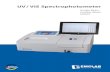 UV / VIS Spectrophotometer€¦ · Spectrophotometer Technical changes reserved Laboratory Autoclaves EMC-ACH 23 EMC-ACH 29 EMC-ACH 45 Stirrer made in Germany Inductive Magnetic Stirrer