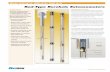 Rod-Type Borehole Extensometers - Peregrine Telemetry · Measurement Rods Encased in Plastic Pipes Snap-Ring Anchor Measurement Rods Recessed Extensometer Head Groutable anchor. The