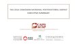 THE 2016 CANADIAN NATIONAL POSTDOCTORAL SURVEY … · THE 2016 SURVEY METHODOLOGY The 2016 Survey is a follow-up to the 2009 and 2013 Surveys. The 2016 Survey provides an updated