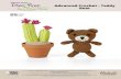 Advanced Crochet - Teddy Bear - Craft Yarn Council...Spring 2017 - C46 - Advanced Crochet - Teddy Bear - 20170206-173412UTC Cuddly Mini Teddy Bear Designed by: Twinkie Chan Stitches