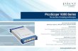 PicoScope 9300 Series - Pico Technology · Comprehensive built-in measurements, histogramming and editable data mask library Integrated, differential, deskewable TDR/TDT step generator