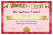 “101 Funny Awards” CollectionsLike this free certificate? You’ll love these others for friends, family, employees, coworkers and teammates! ©2013 Larry Weaver Entertainment