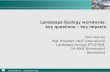 Landscape Ecology worldwide: key questions – key impactsialed-jahrestagung.eli-web.com/PDF/Presentations/Keynote_lectures... · Landscape Architecture (1828, Olmsted); Physical