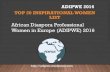 African Diaspora Professional Women in Europe (ADIPWE) 2016 · Young American girl of Nigerian and Mauritian heritage, Zuriel Oduwole describes herself as ‘a proud Pan African child’.