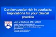 Cardiovascular risk in psoriasis: Implications for your ...atlanticdermconference.org/.../04/...in-psoriasis.pdf · • Sleep apnea • Nonalcoholic steatohepatitis (NASH) • Chronic