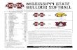 MISSISSIPPI STATE BULLDOG SOFTBALL · is the ninth-annual game, and the Bulldogs have played in each one. This season the Dawgs meet Southern Mississippi in the game. The Golden Eagles