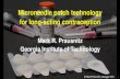 Microneedle patch technology for long-acting contraceptiondrugdeliveryexperts.com/wp-content/uploads/2015/03/LAII-2020-Mark... · Long-acting contraception This abstract is made possible