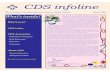 CDS infoline - Central Depository Services...The newsletter of Central Depository Services (India) Limited March 2001 What’s new? CDS today CDS Associates About CDS For Private Circulation