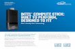 INTEL COMPUTE STICK: BUILT TO PERFORM, DESIGNED TO FITobjects.icecat.biz/objects/mmo_31084404_1474446356_4743_10103… · The Intel Compute Stick with the Intel Core m5 vPro processor