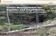 Forest Management for Reptiles and Amphibiansthose of birds and mammals (Pough 1983), allowing amphibians and reptiles to exploit prey too small to be available to larger species.
