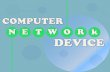 Computer networking device · Computer Networking Devices NIC( Network Interface Card) REPEATER BRIDGE HUB/SWITCH ROUTER. NIC( Network Interface Card) NIC provide the physical interface