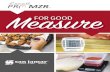 TM Measure FOR GOOD · FOLDING DIGITAL THERMOMETER - THDGFLD OVEN SAFE PROBE CUSTOM AND PRESET TARGET COOKING TEMPERATURES WIRELESS RANGE UP TO 65 FEET WIRELESS REMOTE THERMOMETER