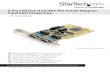 2 Port RS232/422/485 PCI Serial Adapter Card ESD Protection · 2017. 2. 24. · RS232 Transmission Echo This jumper determines if transmission data will be echoed back. The Echo mode