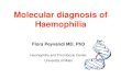 Molecular diagnosis of Haemophilia - IACLD Portal · Molecular diagnosis of Haemophilia Flora Peyvandi MD, PhD Haemophilia and Thrombosis Center, University of Milan . Haemophilia