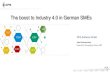The boost to Industry 4.0 in German SMEs - Ibermaticamarketing.ibermatica.com/acton/attachment/22655/f...The Industry 4.0 wave is expected to bring benefits to manufacturing in four