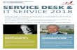 HOTEL SCANDIC SLUSEHOLMEN SERVICE DESK & IT SERVICE 2018 · 2018. 11. 13. · Udviklingen er drevet af de mange nye digitale muligheder, som dukker op i disse år. De gør afstanden