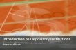 Introduction to Depository Institutions - Weeblymcpsgray.weebly.com/uploads/1/0/6/2/10629110/... · 2018. 9. 28. · 2.2.1.G2 © Take Charge Today –August 2013 –Introduction to