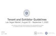 Tenant and Exhibitor Guidelines - International Market Centers€¦ · Tenant and Exhibitor Guidelines Las Vegas Market | August 30 – September 3, 2020 Updated July 17, 2020. IMC