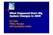 What Happened Next: Big System Changes in 2009 · What Happened Next: Big System Changes in 2009 Ian Coles TRICS ®® Manager JMP Consultants Limited. The Transatlantic Triangle of