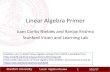 Linear Algebra Primer - Artificial Intelligencevision.stanford.edu/teaching/cs131_fall1718/files/03_linalg_review.pdfStanford University Linear Algebra Review Linear Algebra Primer