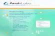 Product Listing - خانهaradtajhizazma.com/download/document/Anslab Aoutorithy.pdf5 Ansh Labs Advantage Analytical measurable range of 3.8 - 1,091 pg/mL analytical sensitivity to