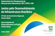 Juntos pelo Desenvolvimento da Infraestrutura Brasileira · Complexidade Econômica Entender o “conhecimento produtivo” existente no local Estratégia para evoluir para atividades