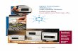 Agilent Technologies 16900 Series Logic Analysis Systems · spend more time on design and debug and less time learning how to use them. From our HP test and measurement foundation,